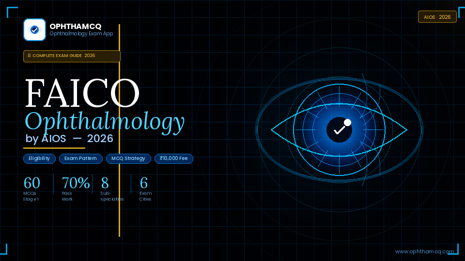 FAICO OPHTHALMOLOGY BY AIOS HOW TO PASS