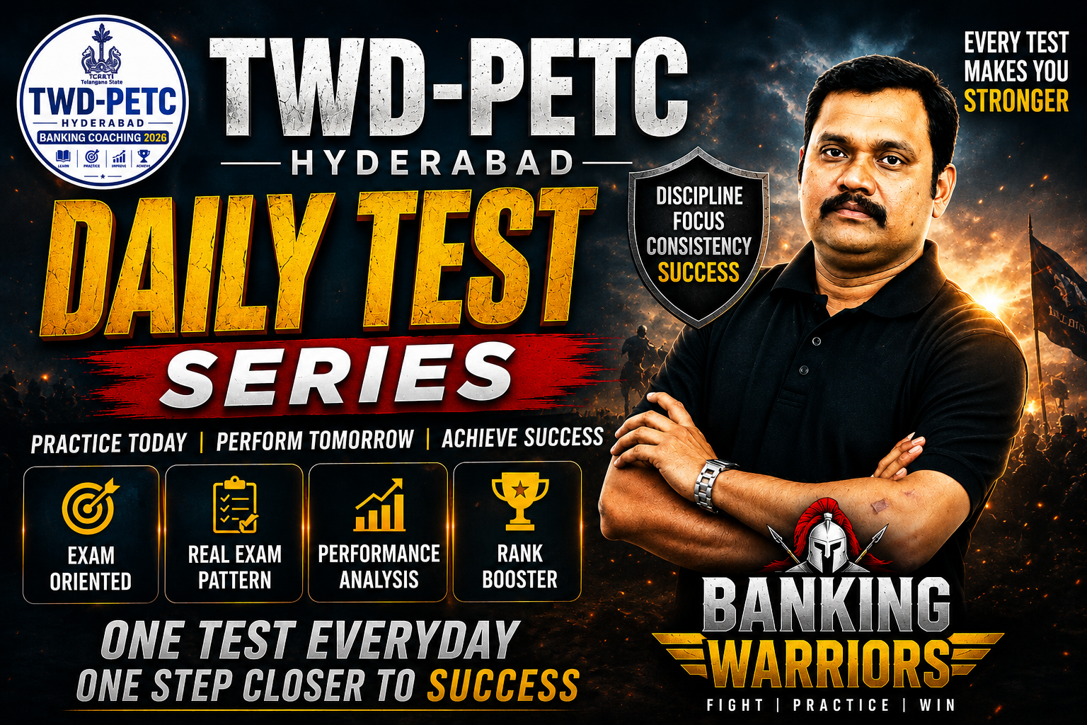 TWD - PETC HYDERABAD DAILY TEST SERIES