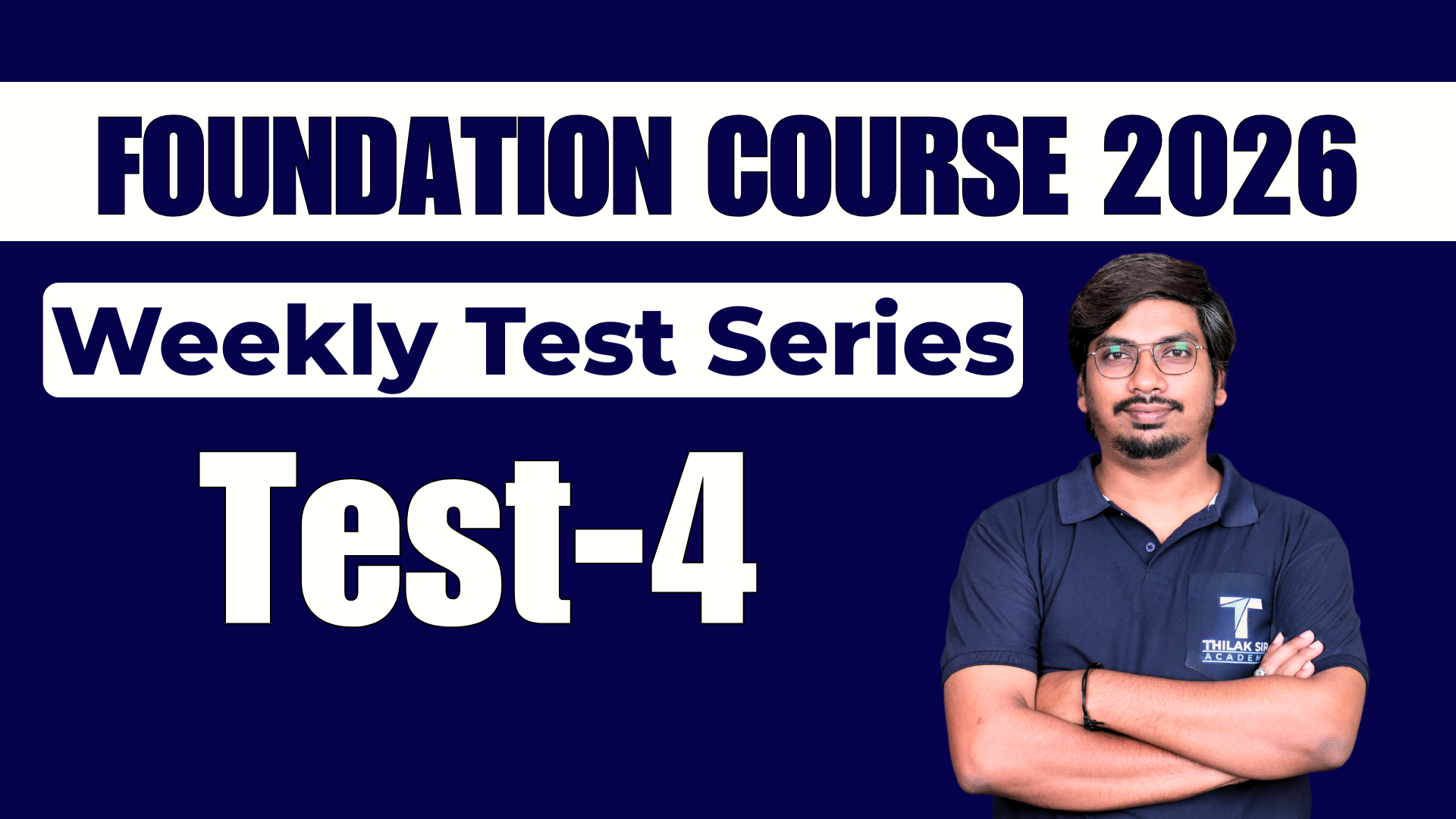 Weekly Test - 4
