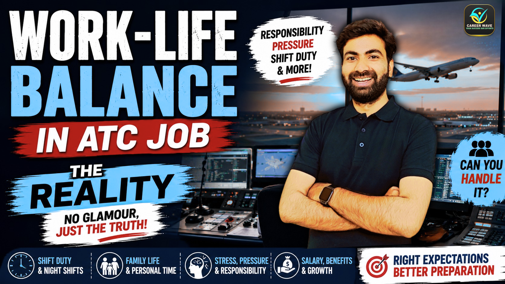 Work-Life Balance in ATC Job: Reality Every AAI ATC Aspirant Must Know