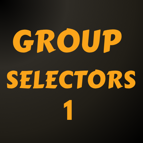 Group Selectors - 1