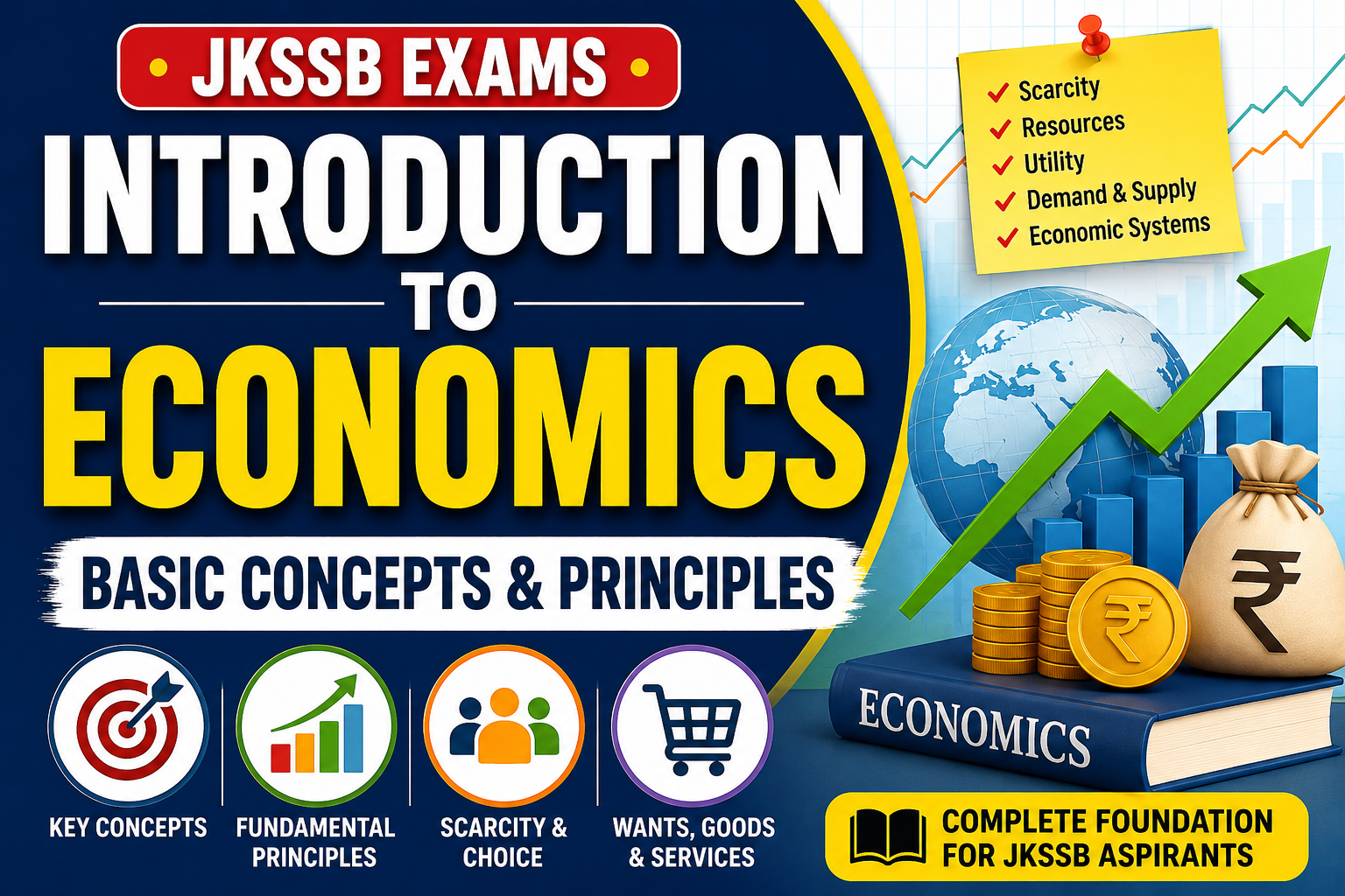Introduction to Economics: Basic Concepts and Principles – Complete JKSSB Notes