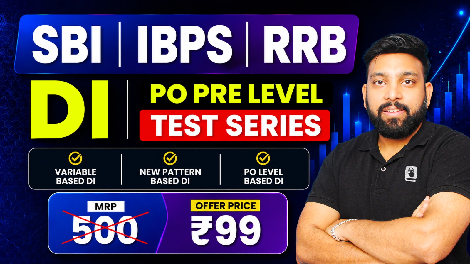 SBI | IBPS | RRB PO Pre Level DI Test Series 2026