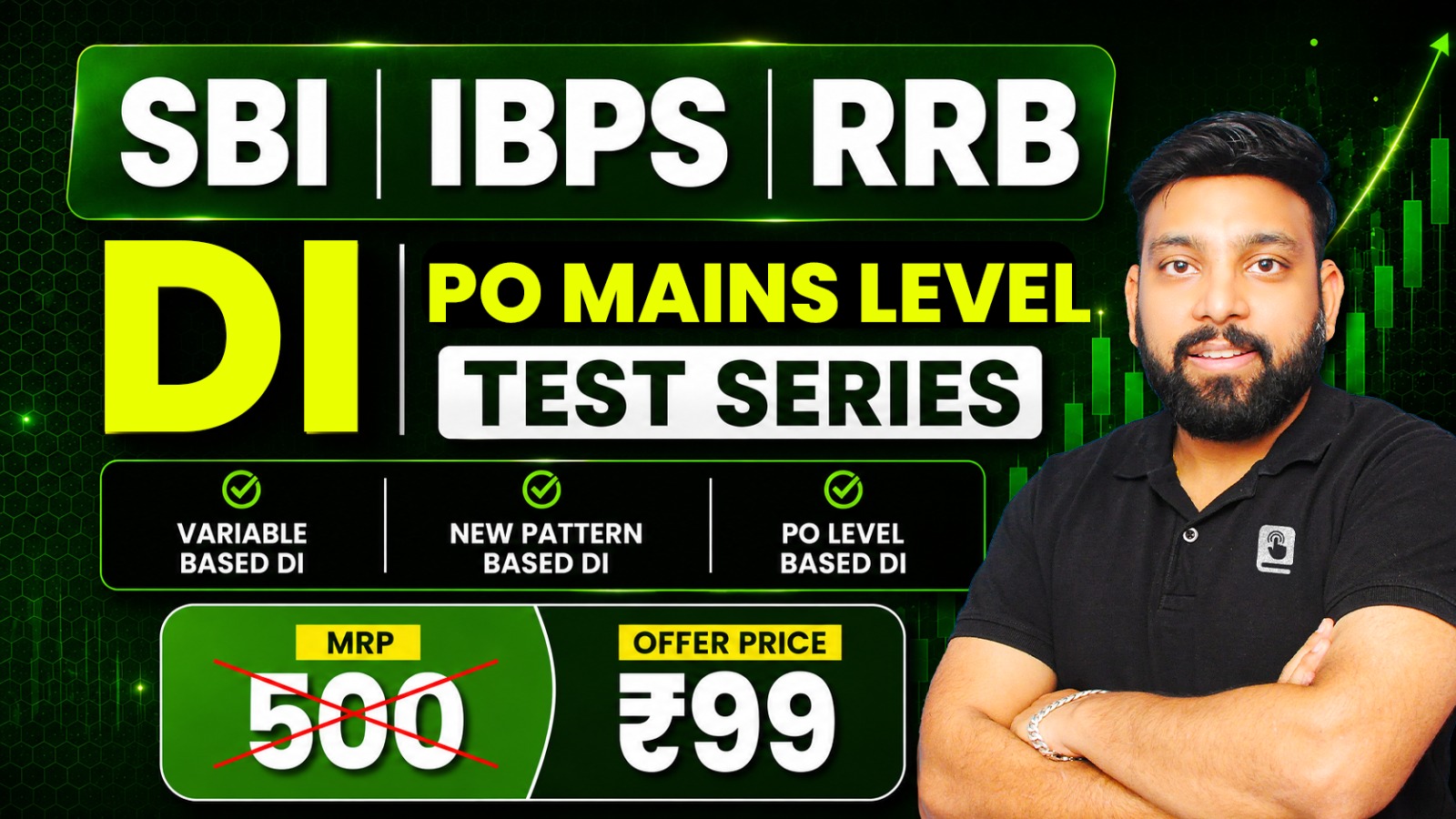 SBI | IBPS | RRB PO Mains Level DI Test Series 2026