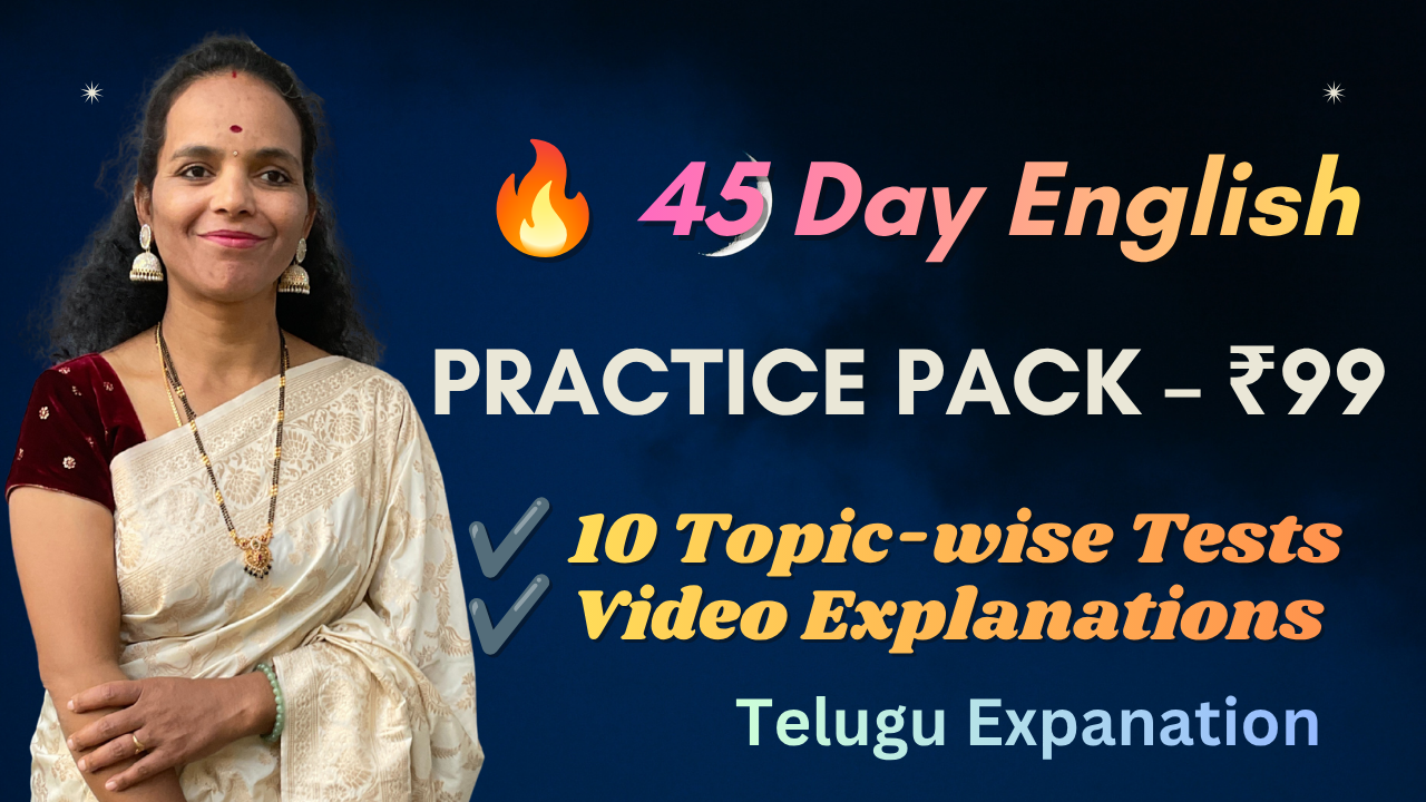 45-Day English Practice Pack – ₹99