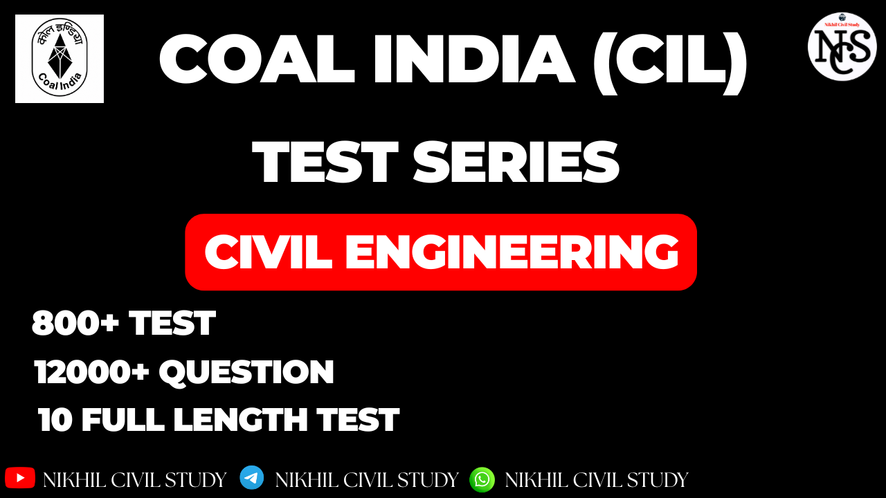COAL INDIA (CIL) MANAGEMENT TRAINEE CE TEST SERIES
