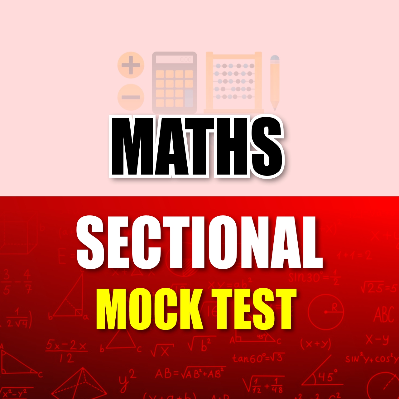 MATHS - SECTIONAL MOCK
