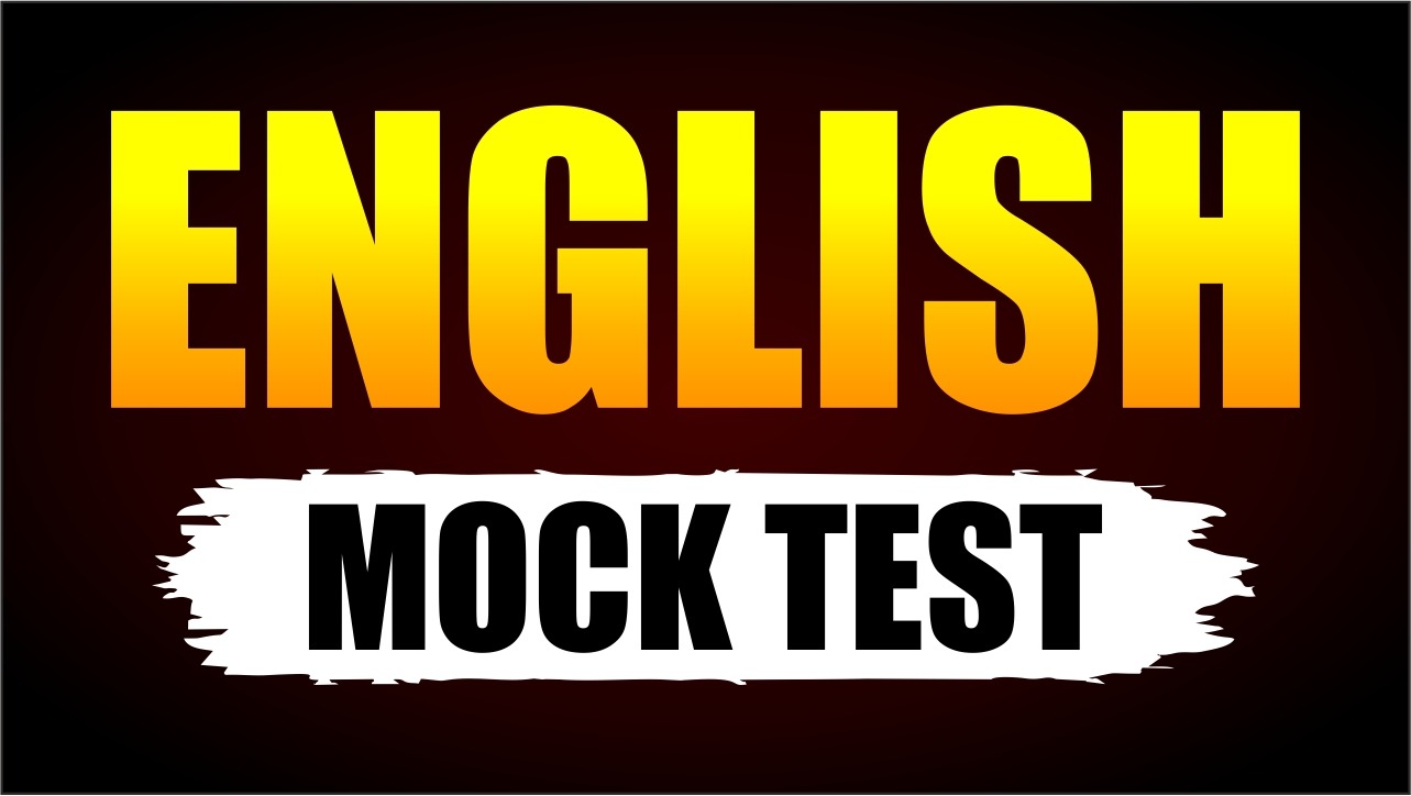 English Mock test