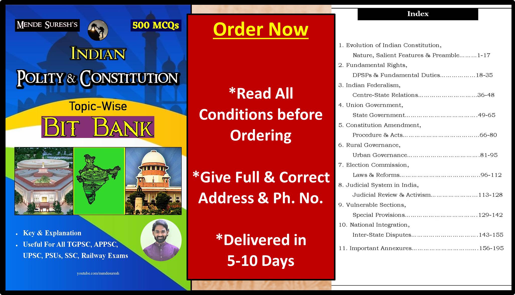 4) Indian Polity & Constitution Bit Bank-EM