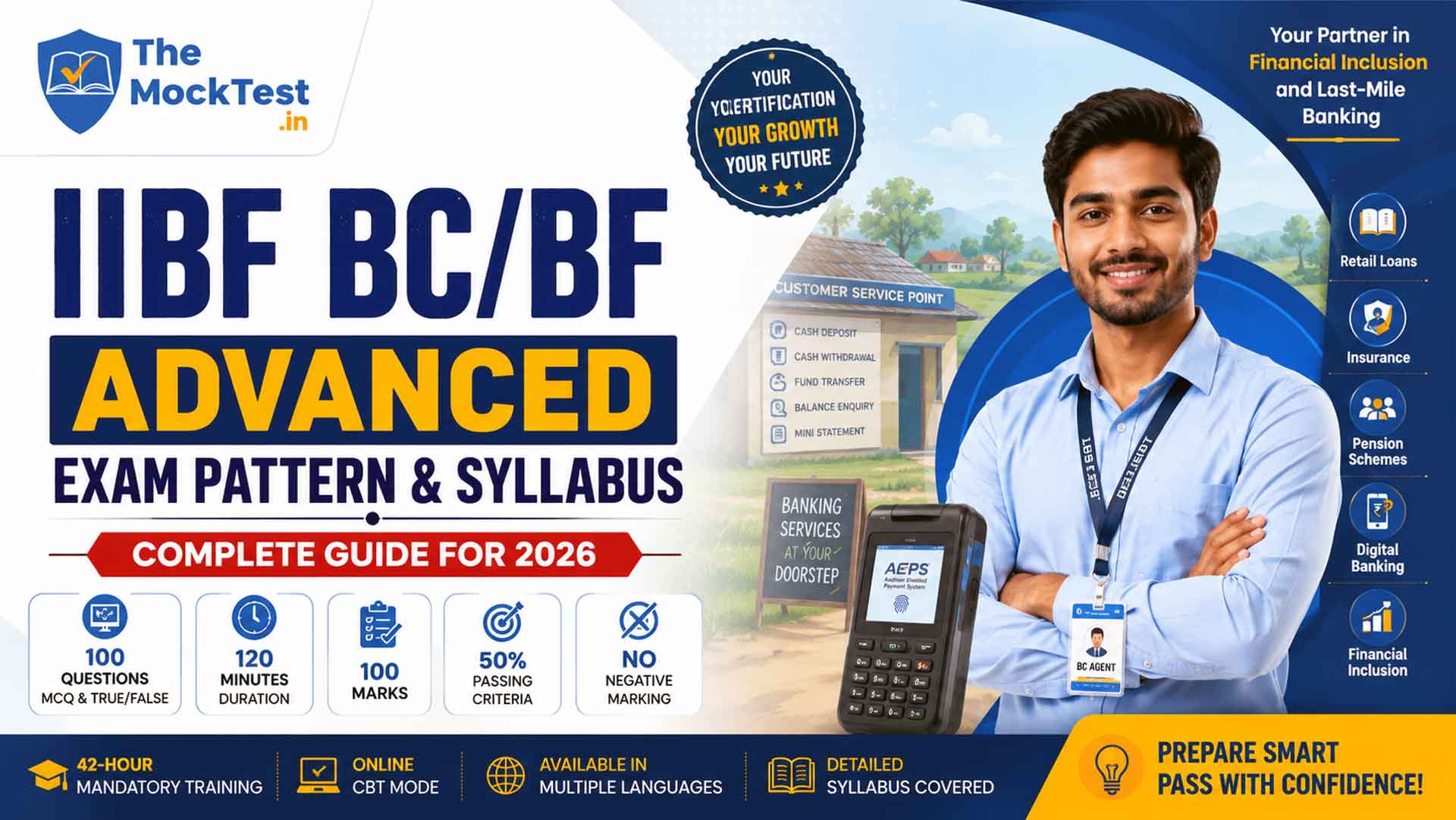 IIBF BC BF Advanced Exam Pattern 2026 - Check Now!