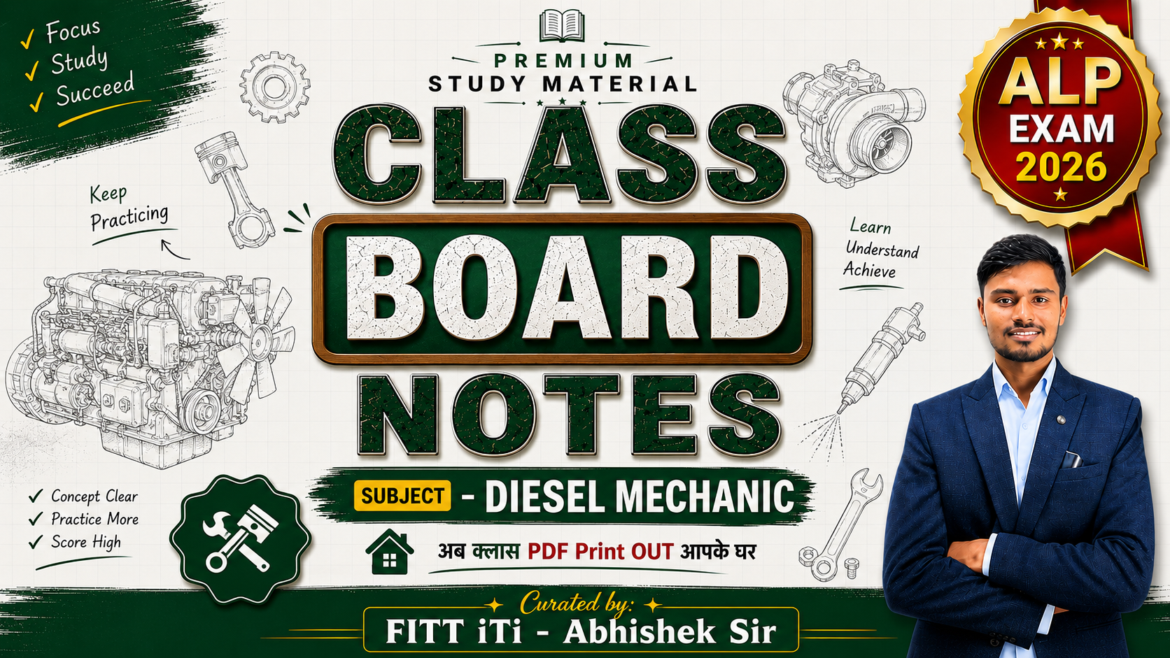DIESEL MECHANIC Print Home Delivery