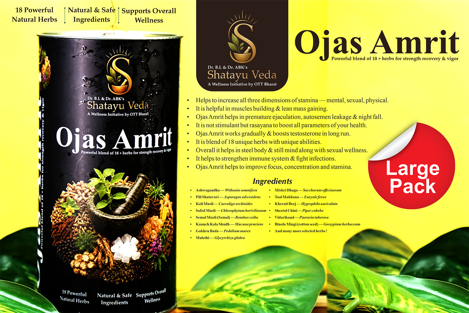 Ojas Amrit - Large Package