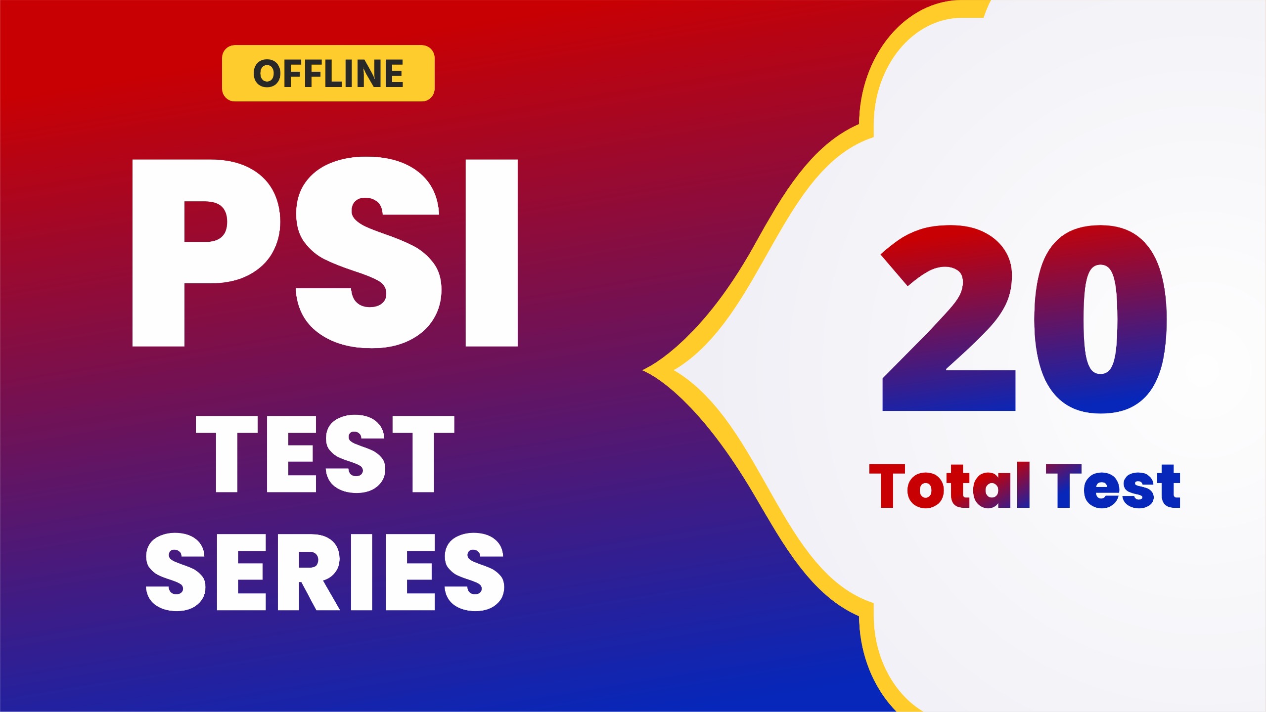 PSI Offline Test Series 2026 | Paper-I + II