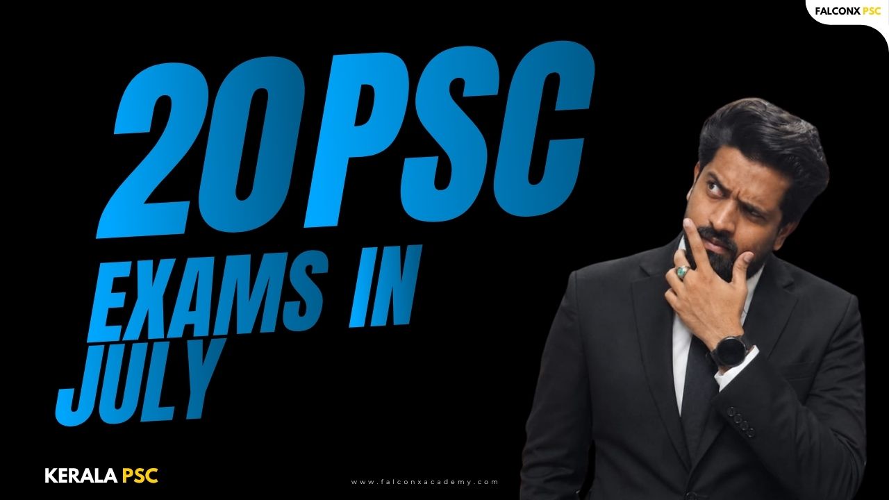 20 PSC Exams in July