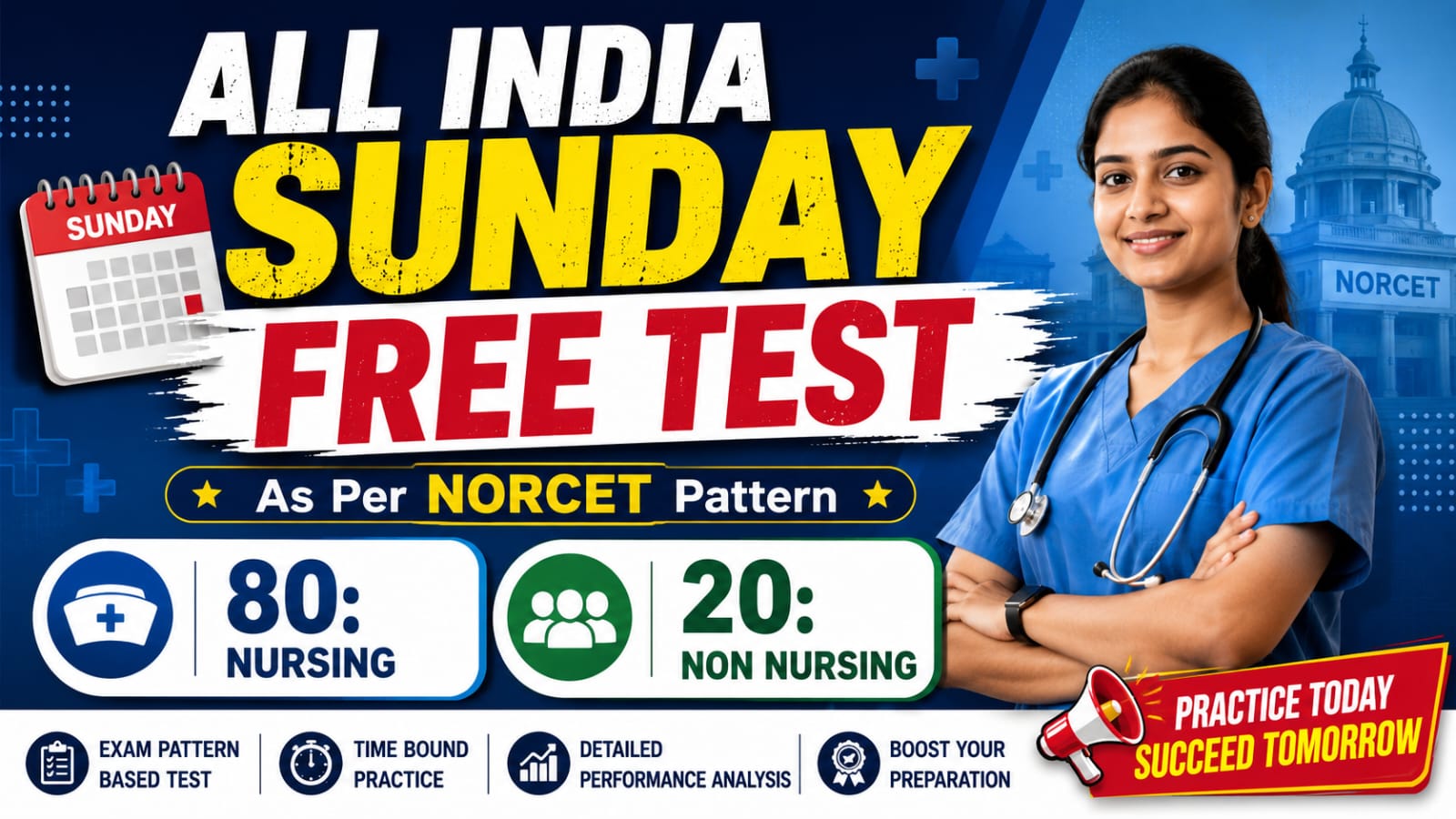 SUNDAY FREE TEST