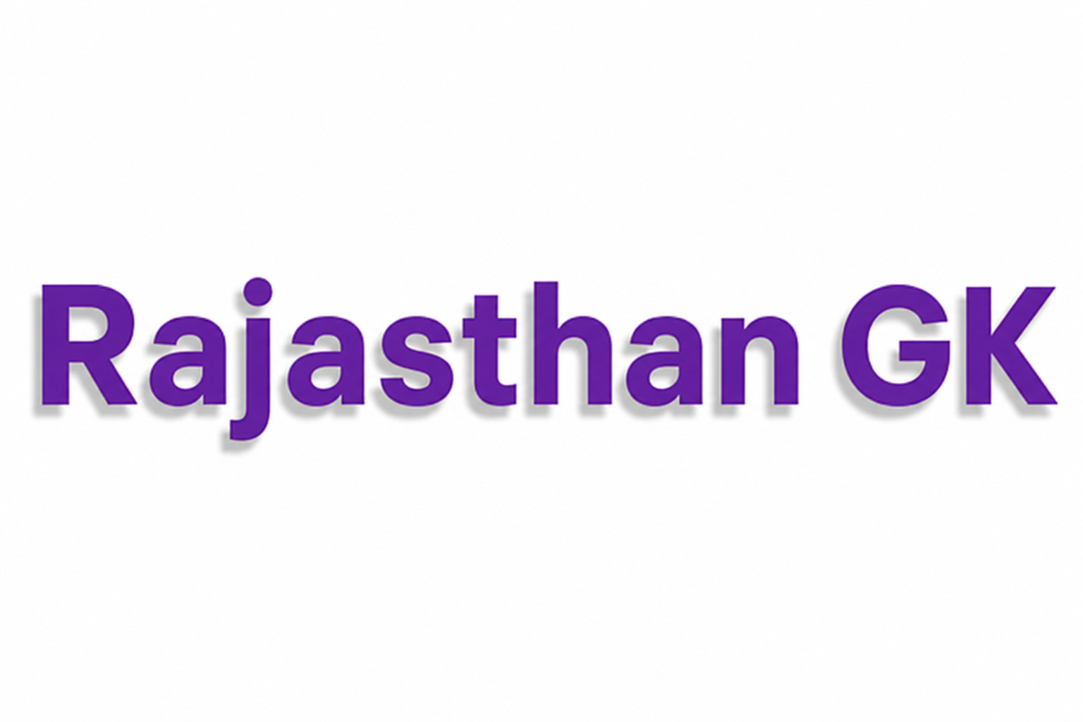 Rajasthan GK