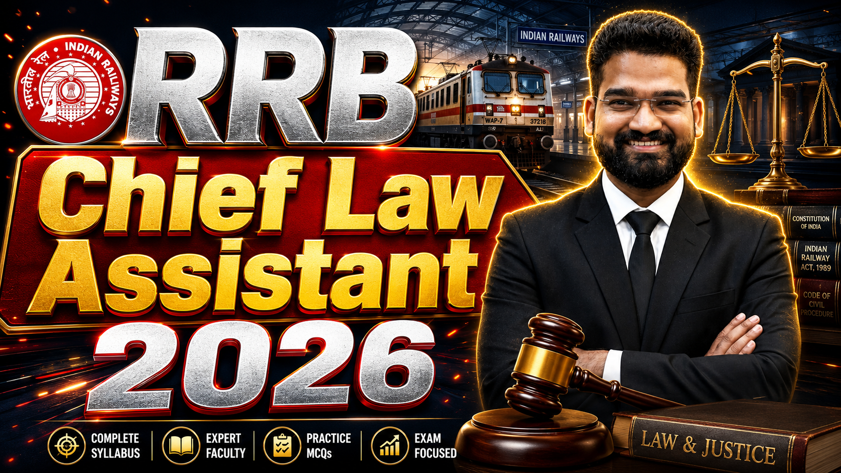 RRB Chief Law Assistant 2026