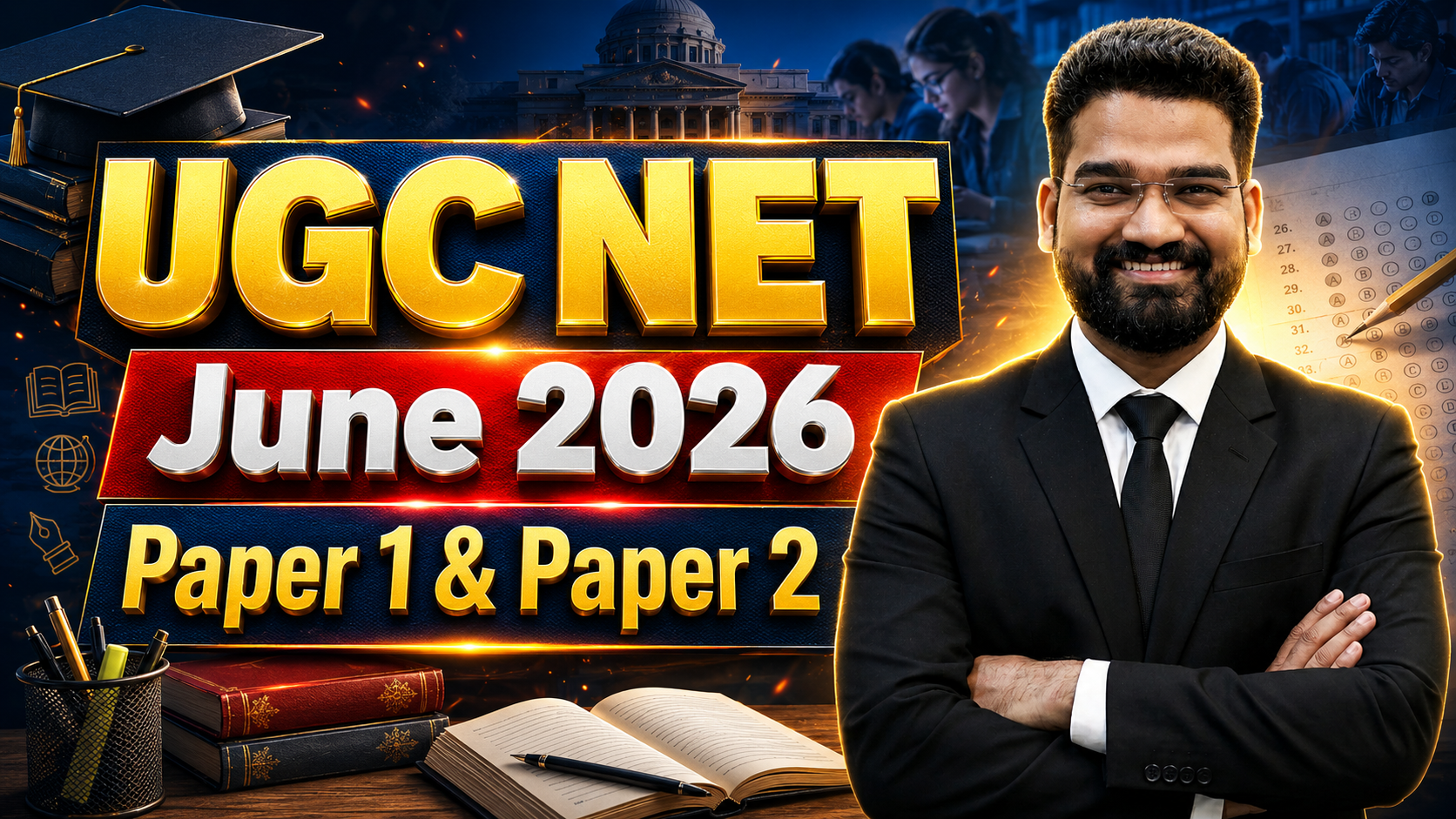 UGC NET June Paper-01 & Paper-02 (Law) 2026