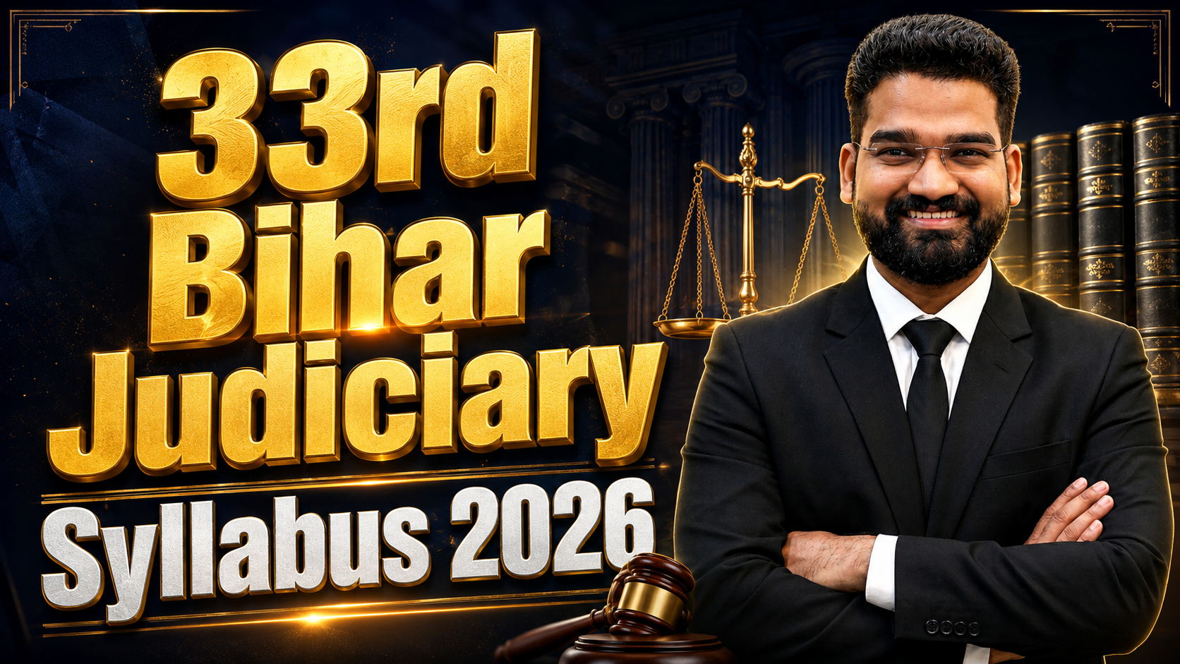 33rd Bihar Judiciary Syllabus 2026