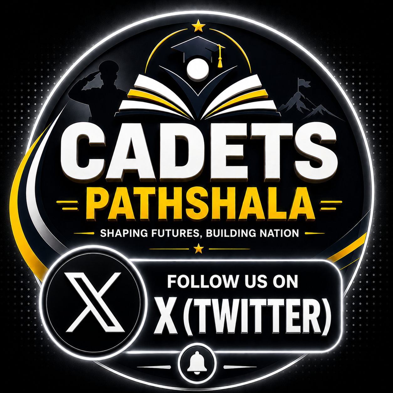 Follow us @ X / Twitter