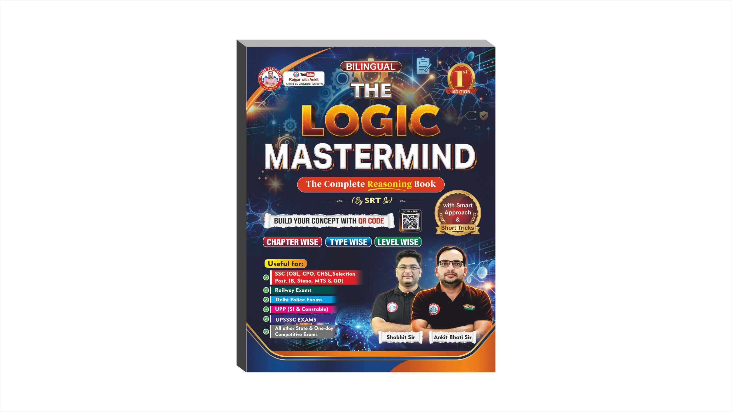 The Logic Mastermind Bilingual (The Complete Reasoning) Book By Ankit Bhati Sir & SRT Sir RWA