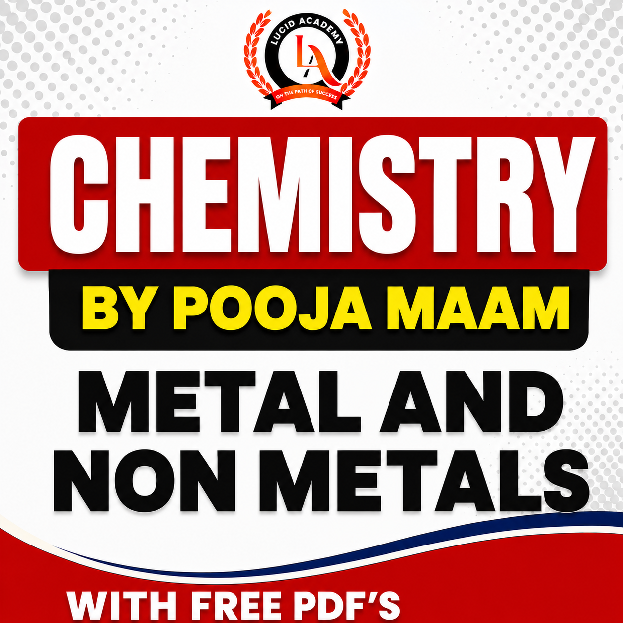 Chemistry By Pooja Maam | metal and non metals धातु और अधातु
