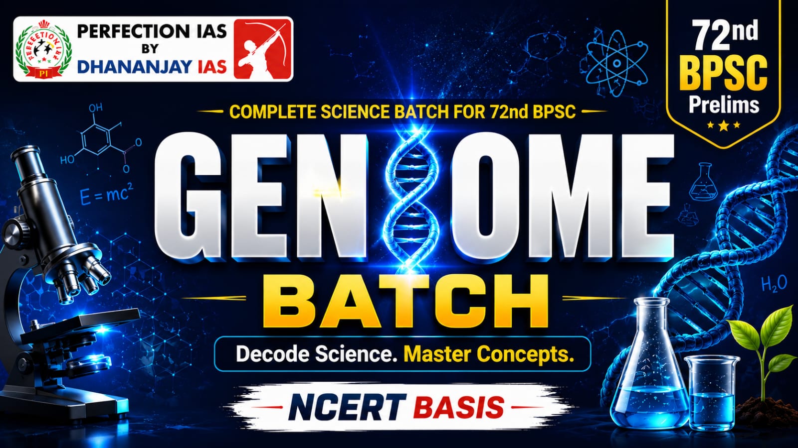 Genome Batch Science Test Series