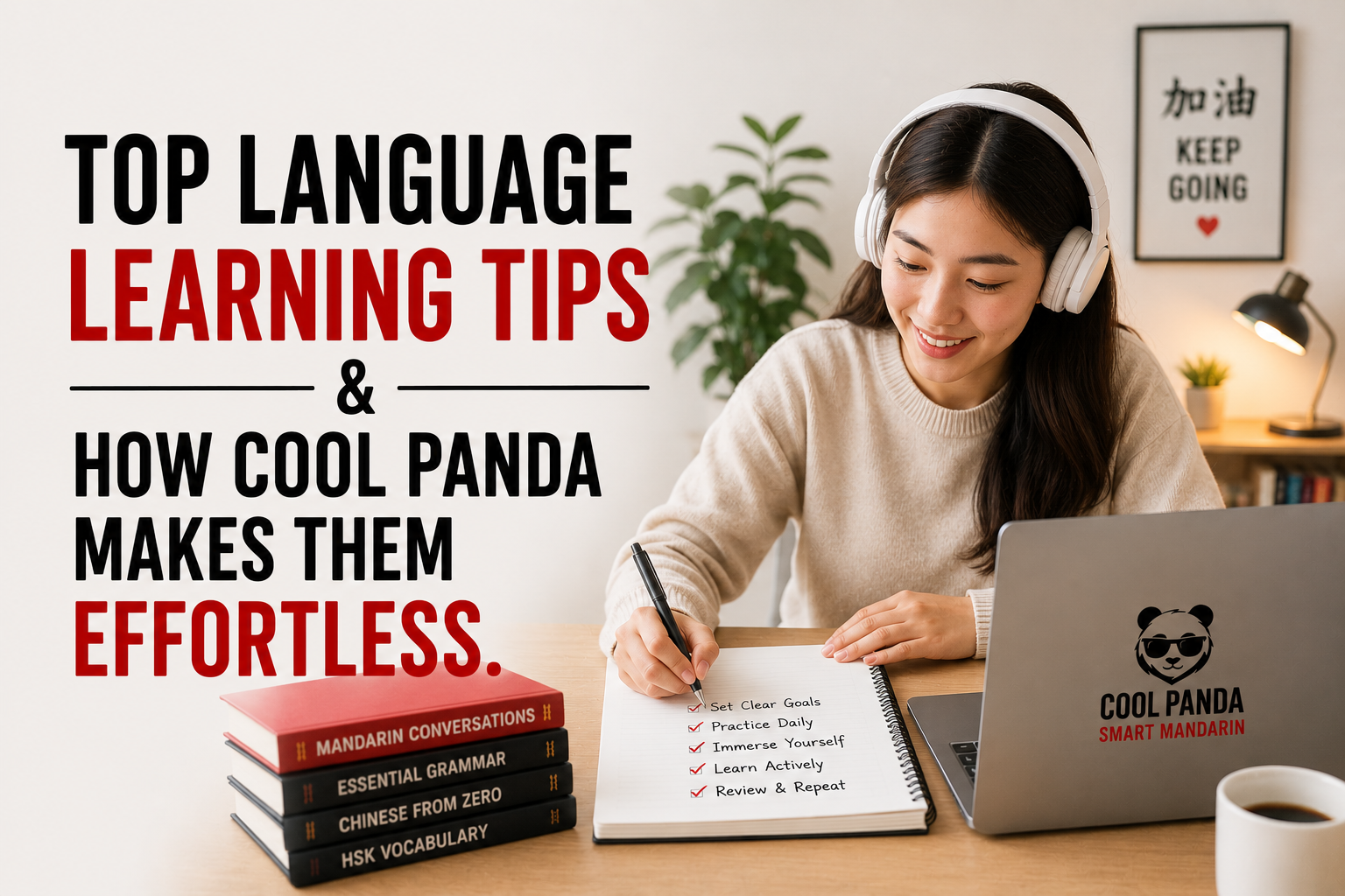 Top Language Learning Tips & How Cool Panda Makes Them Effortless