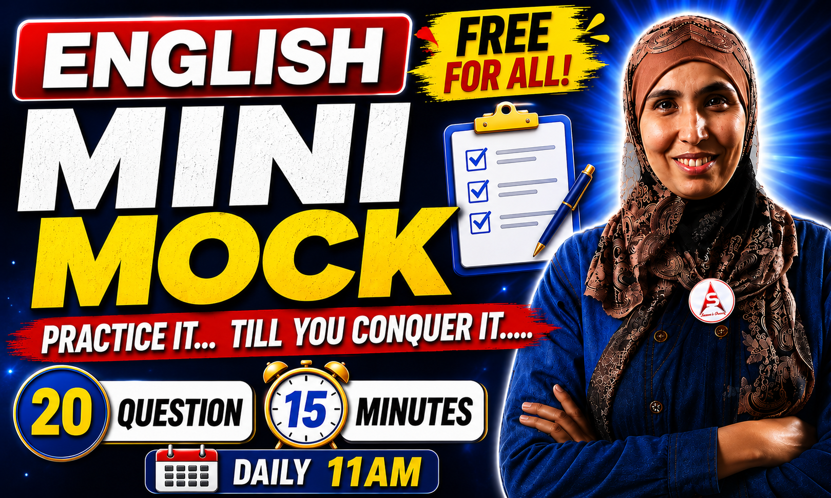 English Mini Mock (Free For All)