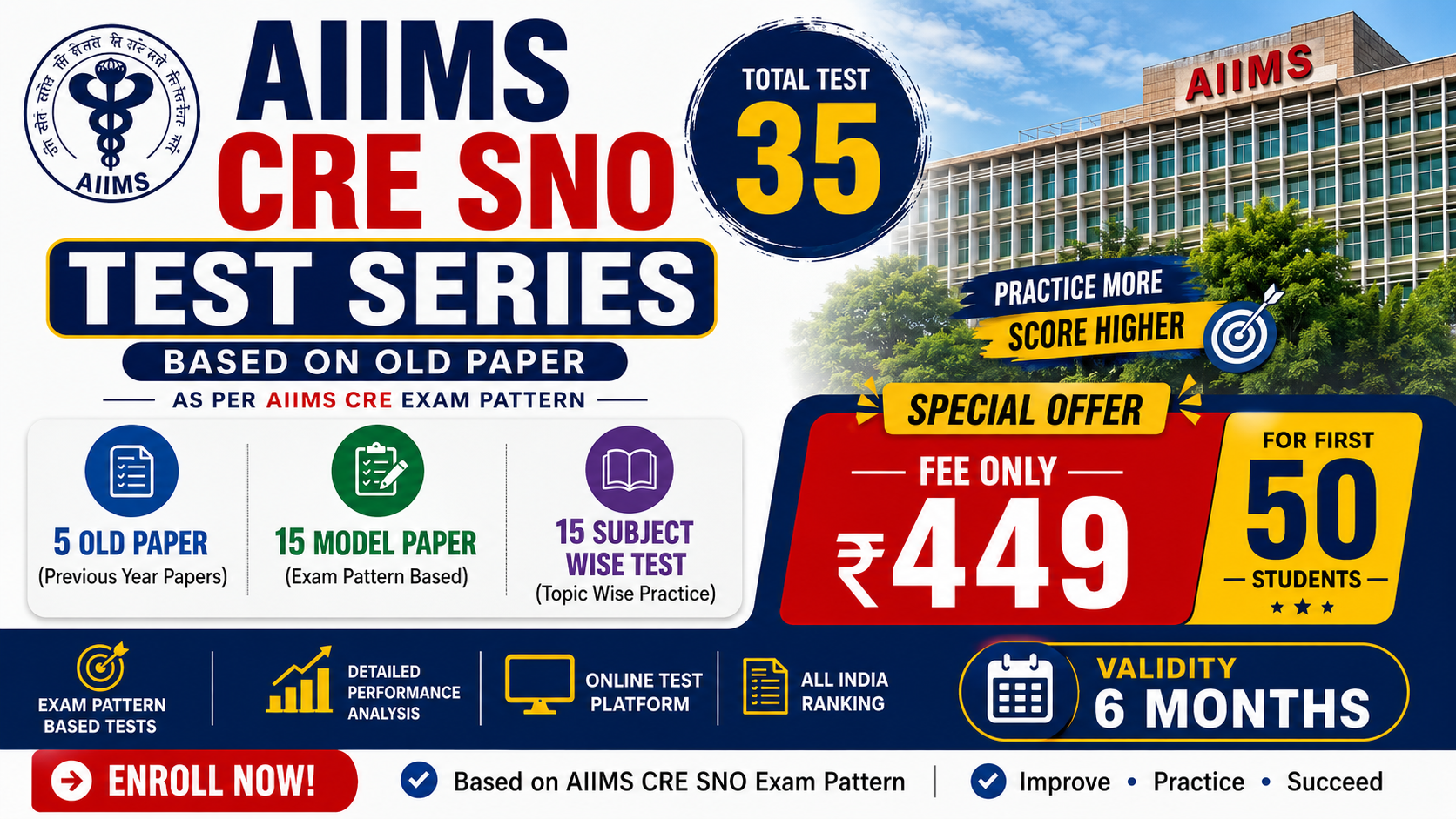 SNO TEST SERIES AIIMS CRE 5