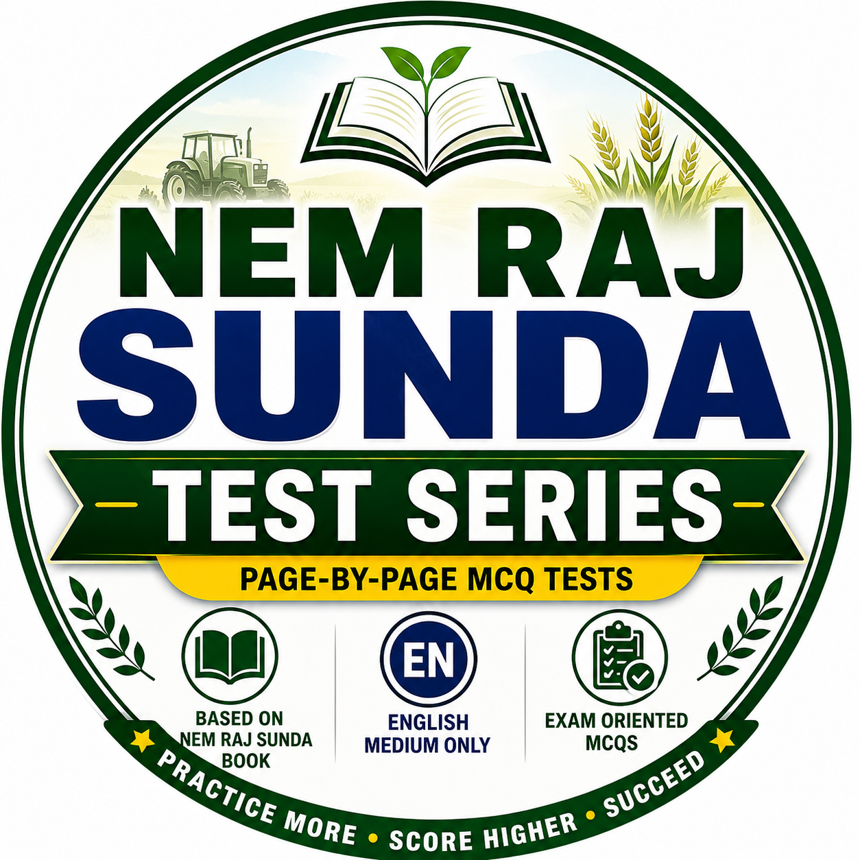 N.R. Sunda Book Test Series