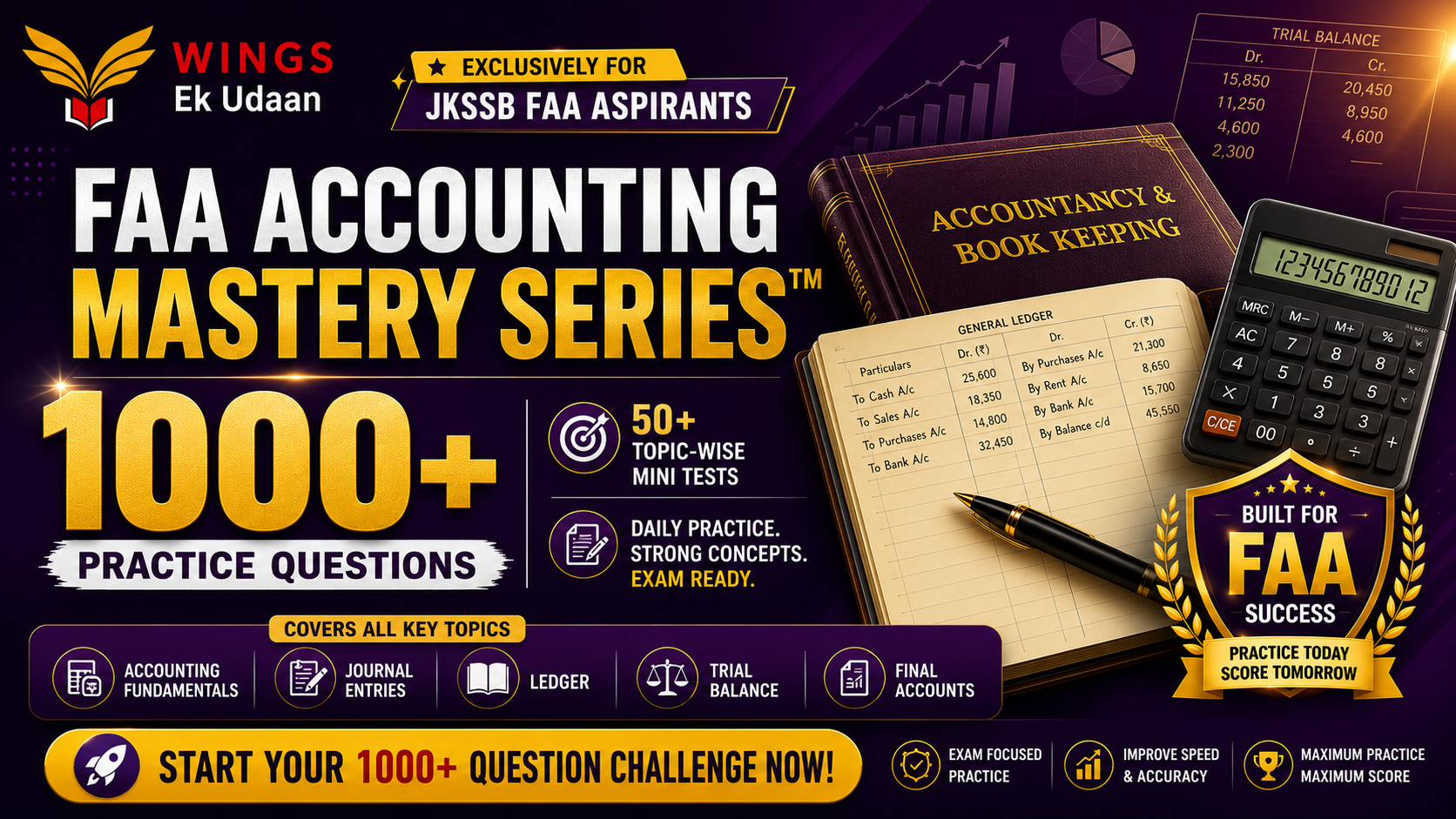 FAA Accounting Mastery Series™ (1000+MCQs)