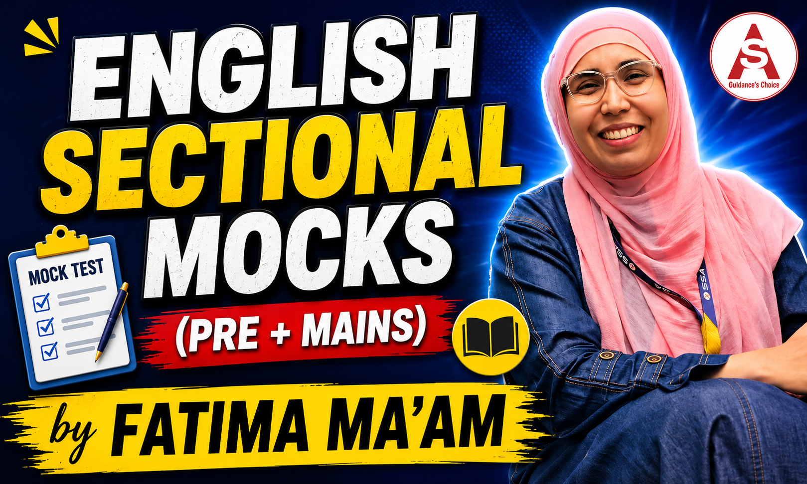 ENGLISH SECTIONAL MOCKS (Pre + Mains)