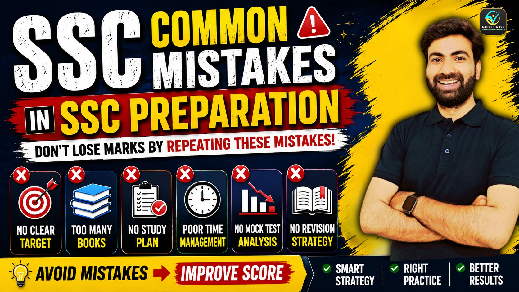 Common Mistakes in SSC Preparation