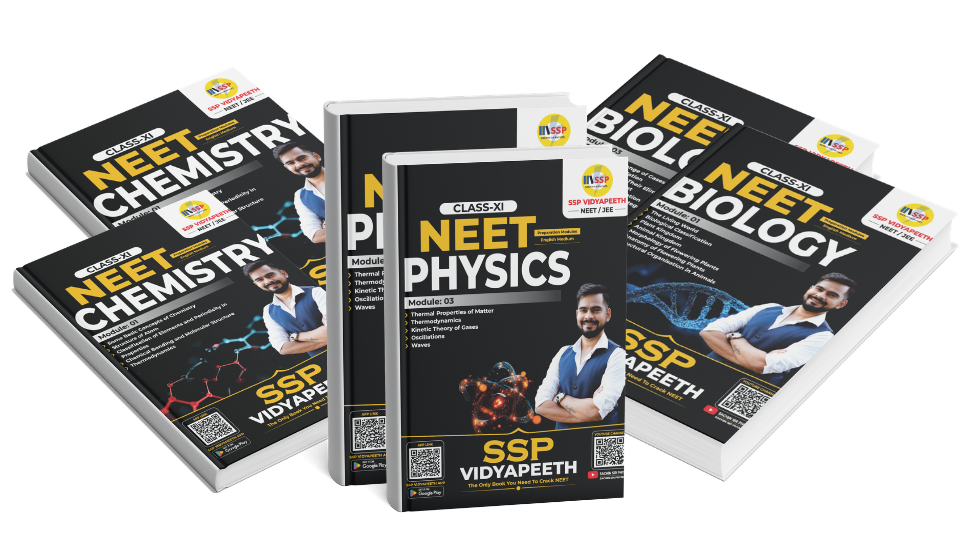 NEET Class 11 + 12 Physics, Chemistry, Botany & Zoology Modules Set of 16 Books (2027 Edition).