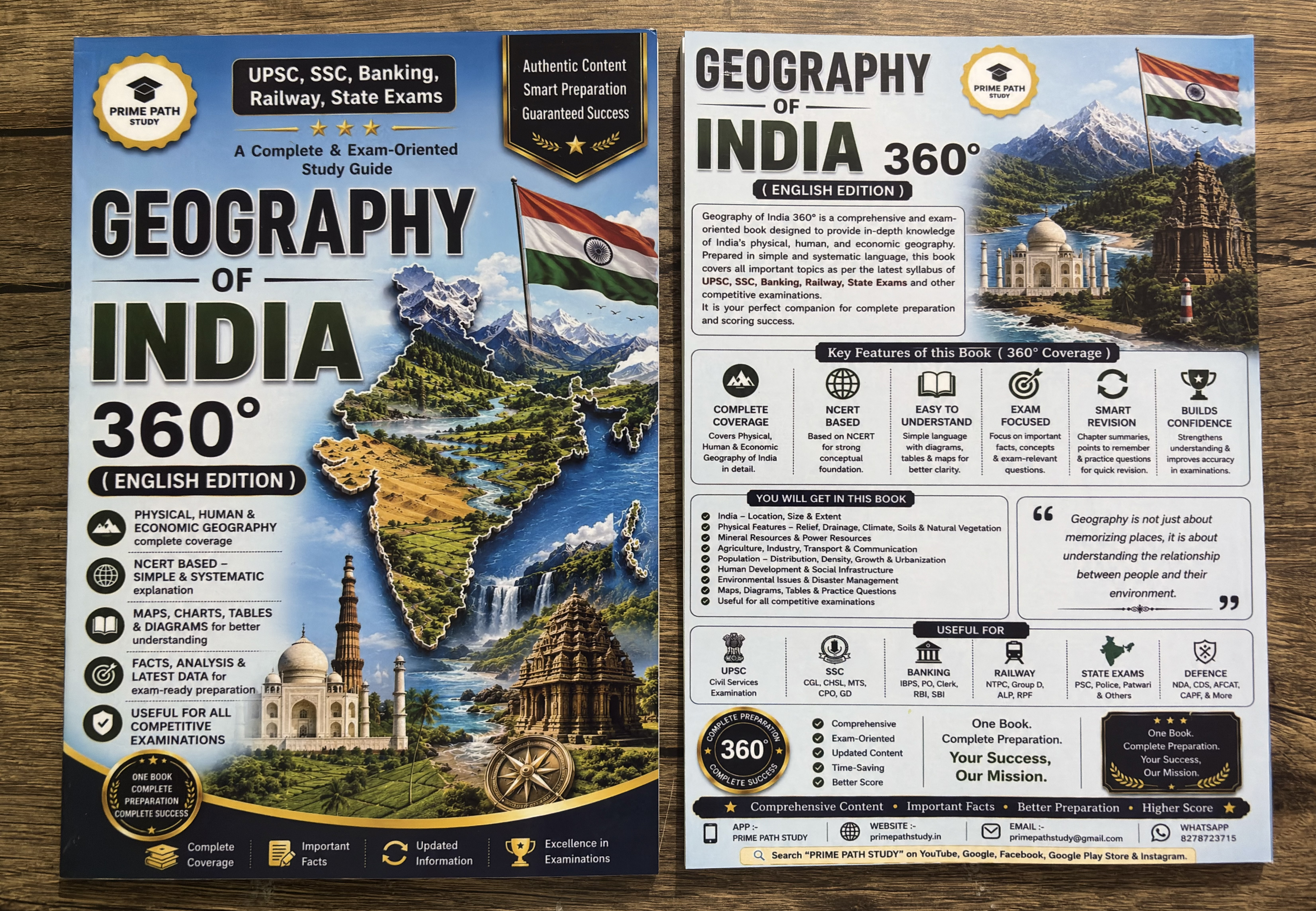 INDIAN GEOGRAPHY ( ENGLISH EDITION )