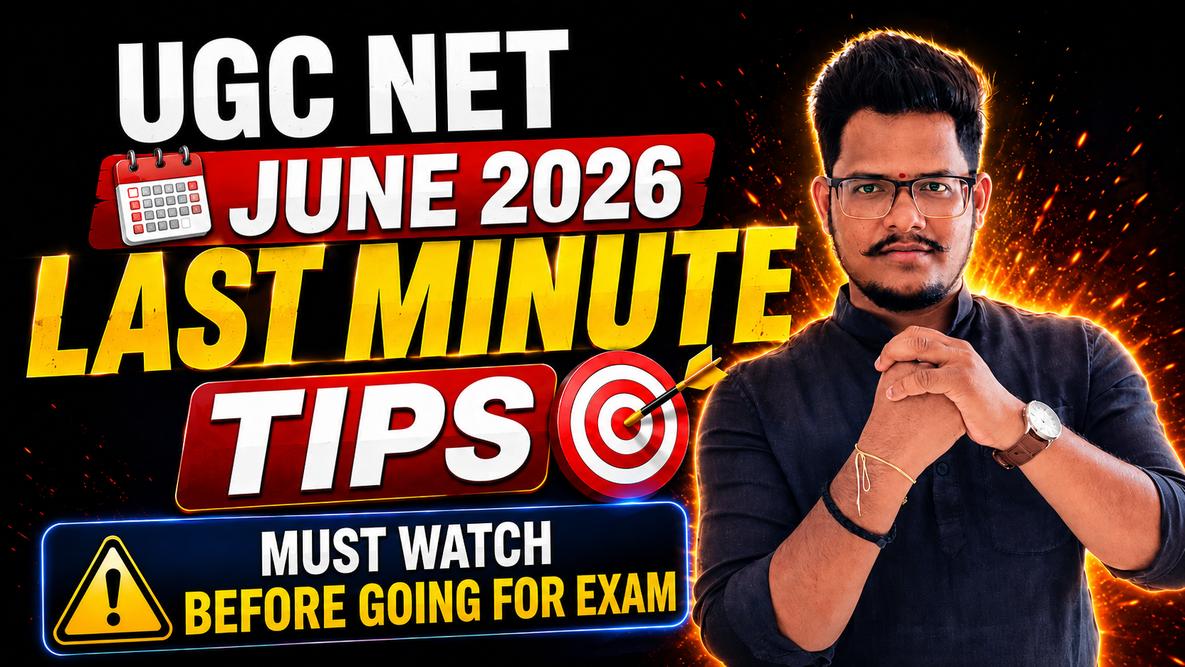 Last Minute Tips for UGC NET June 2026