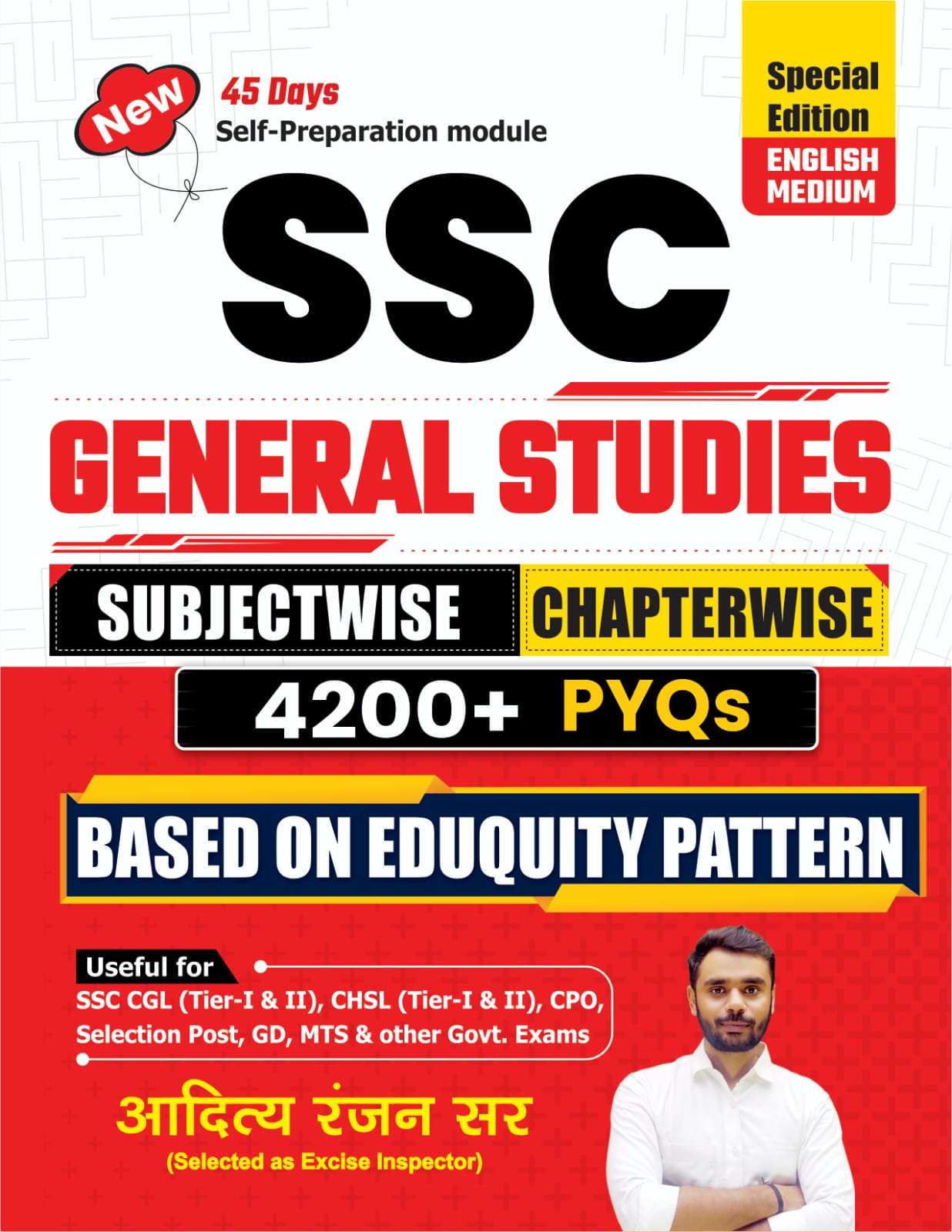 SSC General Studies 4200+ Chapter-Wise Subjectwise PYQs With Detailed Explanations (Paperback, Aditya Ranjan)