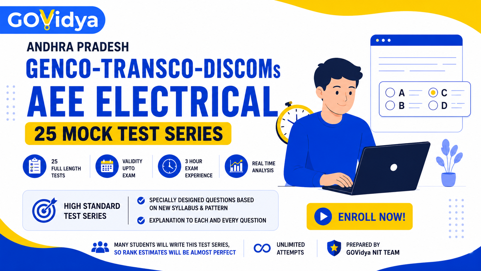 [Mock Tests-AEE Electrical] AP Genco | Transco | Discoms
