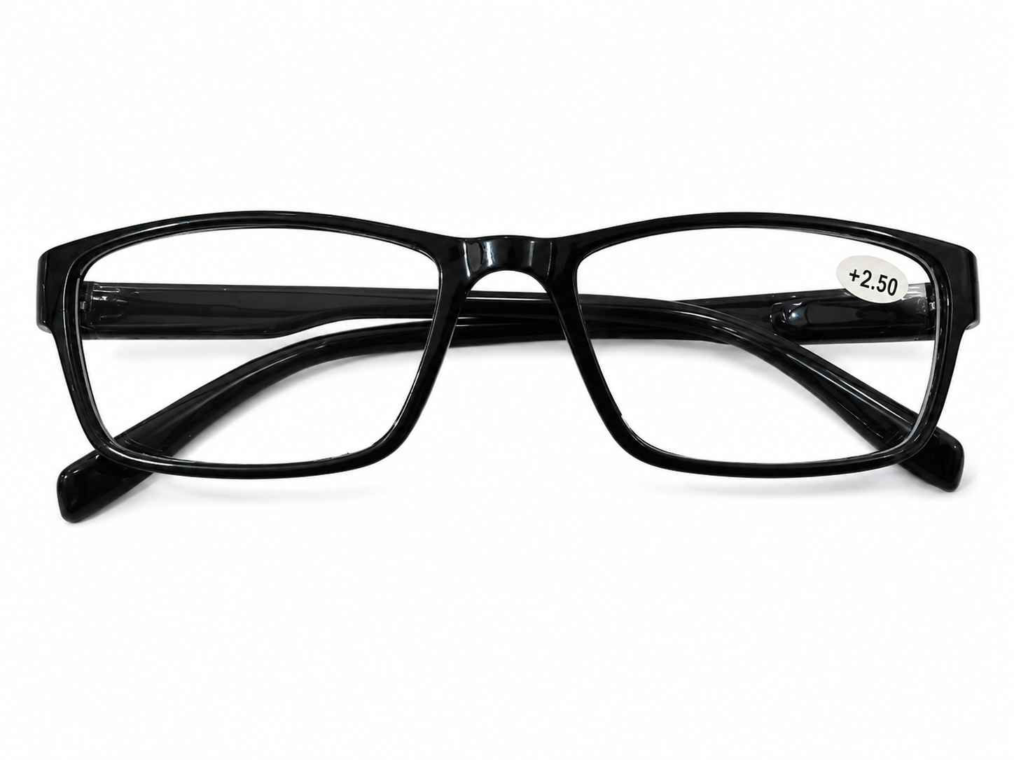 CUBA VISION BIFOCAL READING GLASSES UNISEX (PLASTIC, BLACK)(+1.00 to +3.00)