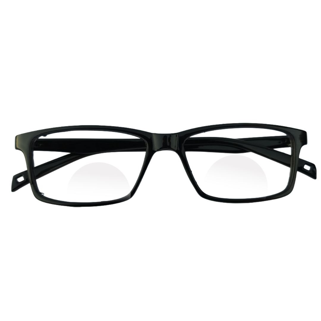 CUBA VISION M3 BIFOCAL READING GLASSES NON SPRING (Plastic , Black ) (+1.00 to +3.00) 