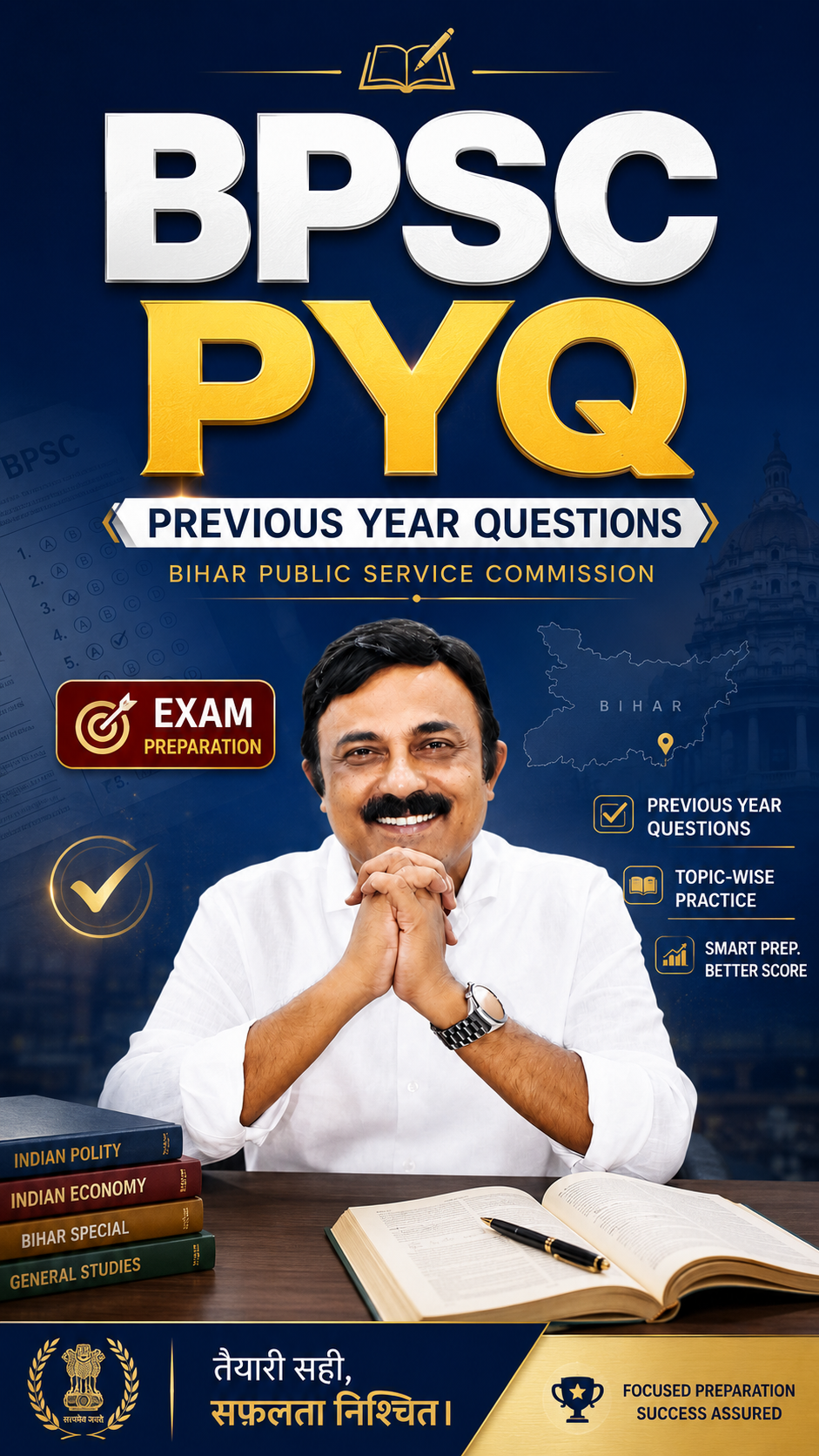 BPSC PYQ Course | Previous Year Questions for BPSC Exam Preparation