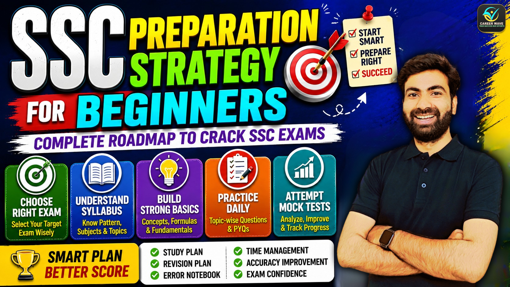 SSC Preparation Strategy for Beginners: Complete Roadmap to Start from Zero