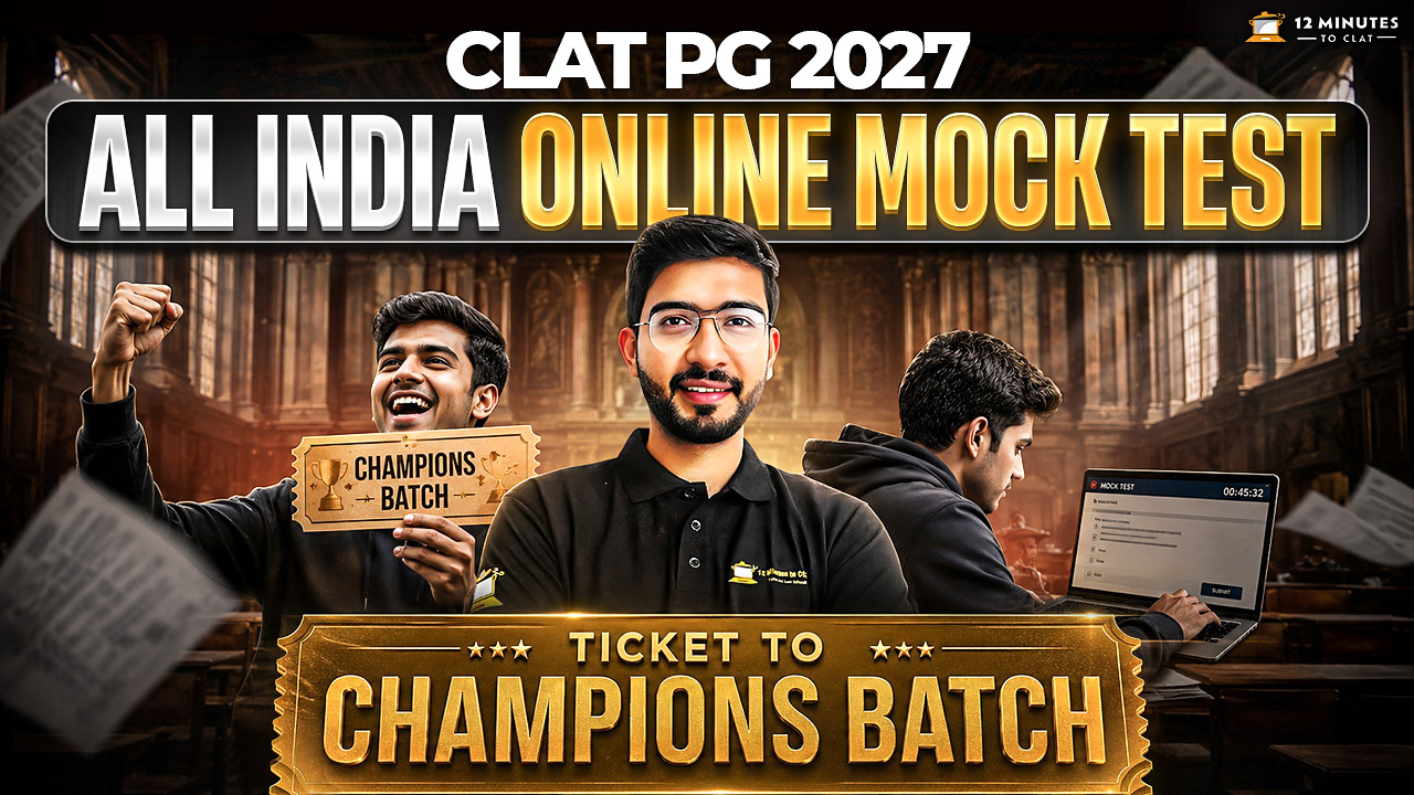 CLAT PG 2027 All India Online Mock Test