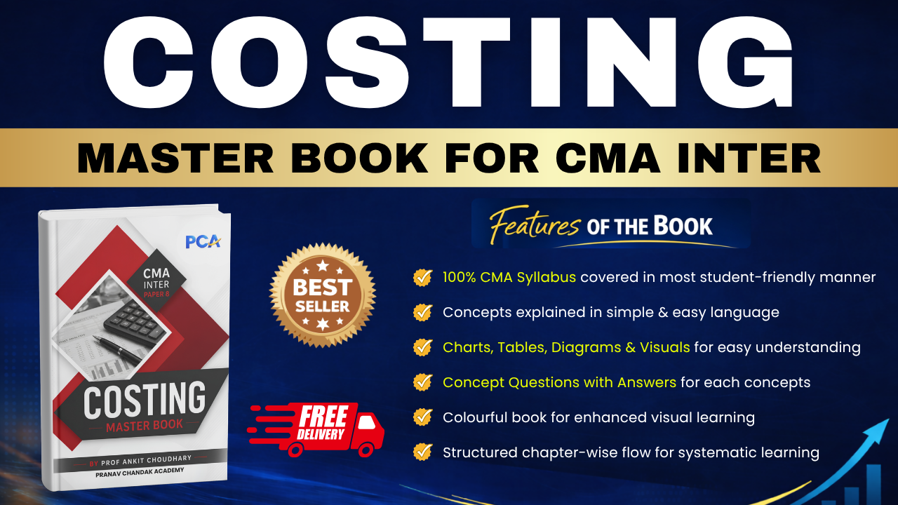 Costing Master Book for CMA Inter by MBA Ankit Choudhary