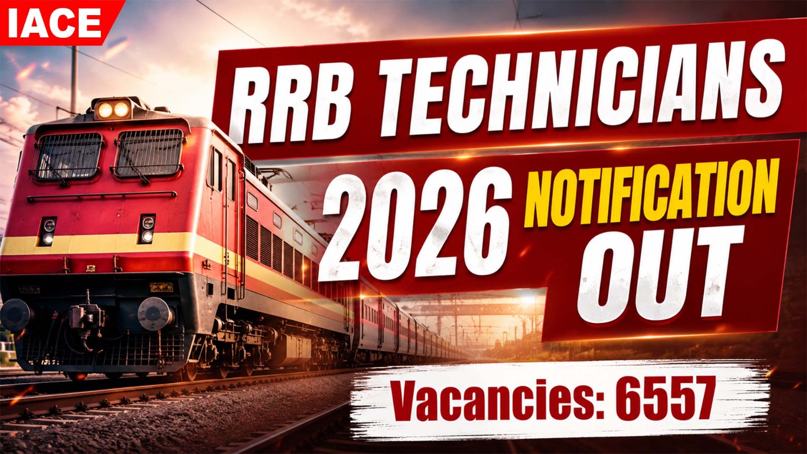 RRB TECHNICIANS 2026 FULL NOTIFICATION OUT
