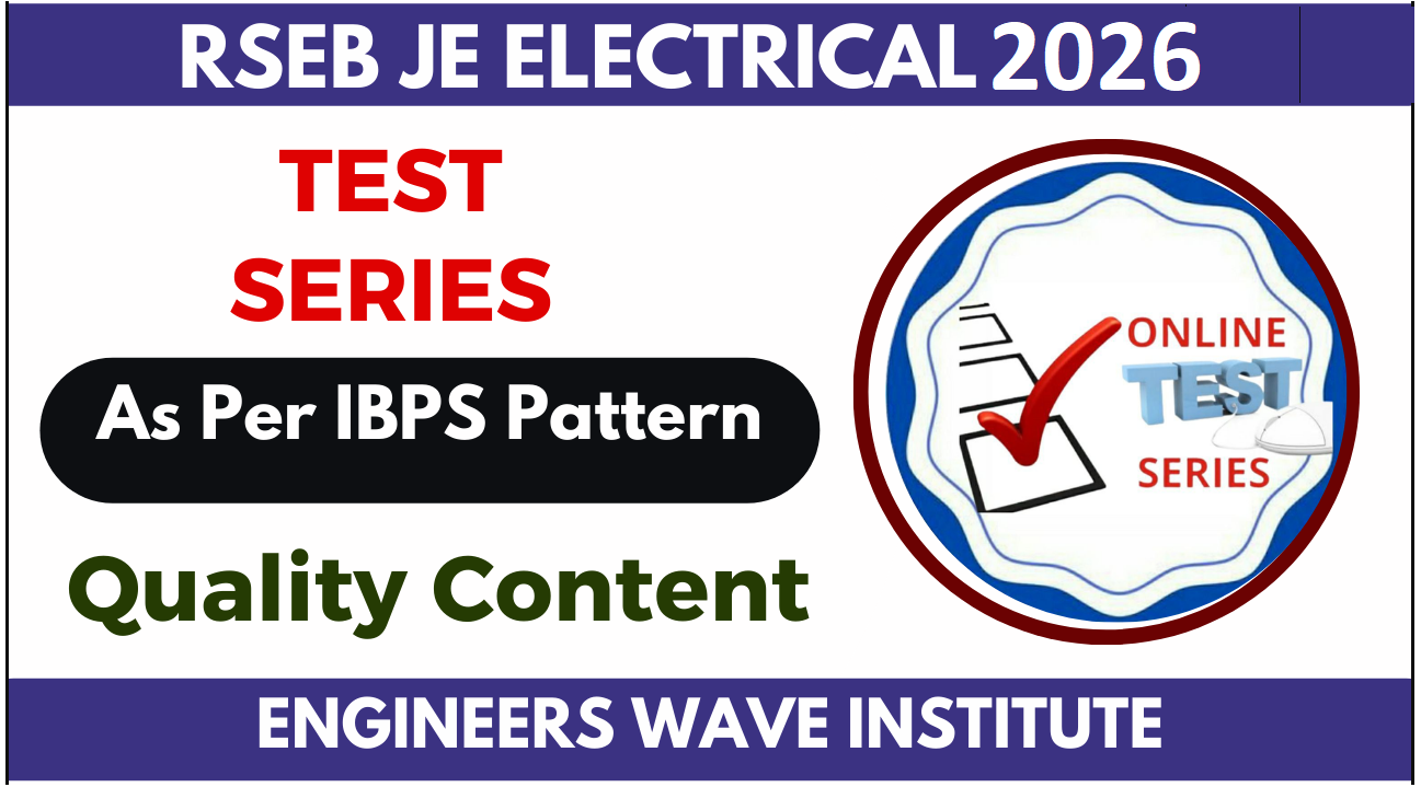 RSEB JE EE 2026 TEST SERIES