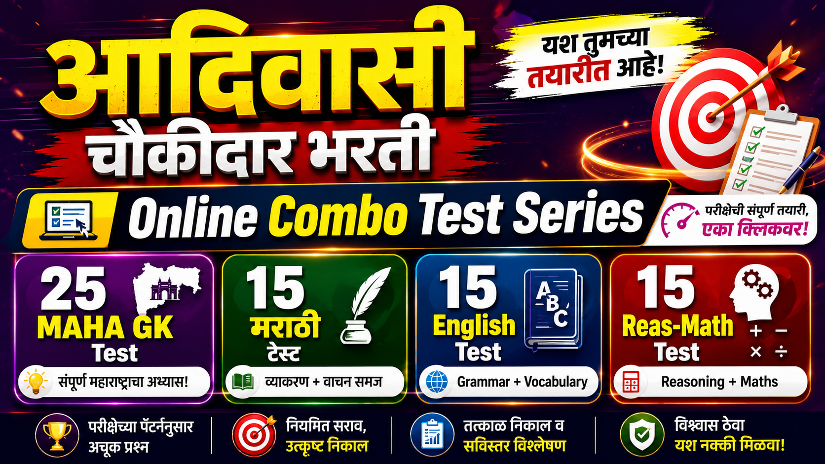 आदिवासी चौकीदार Combo Test