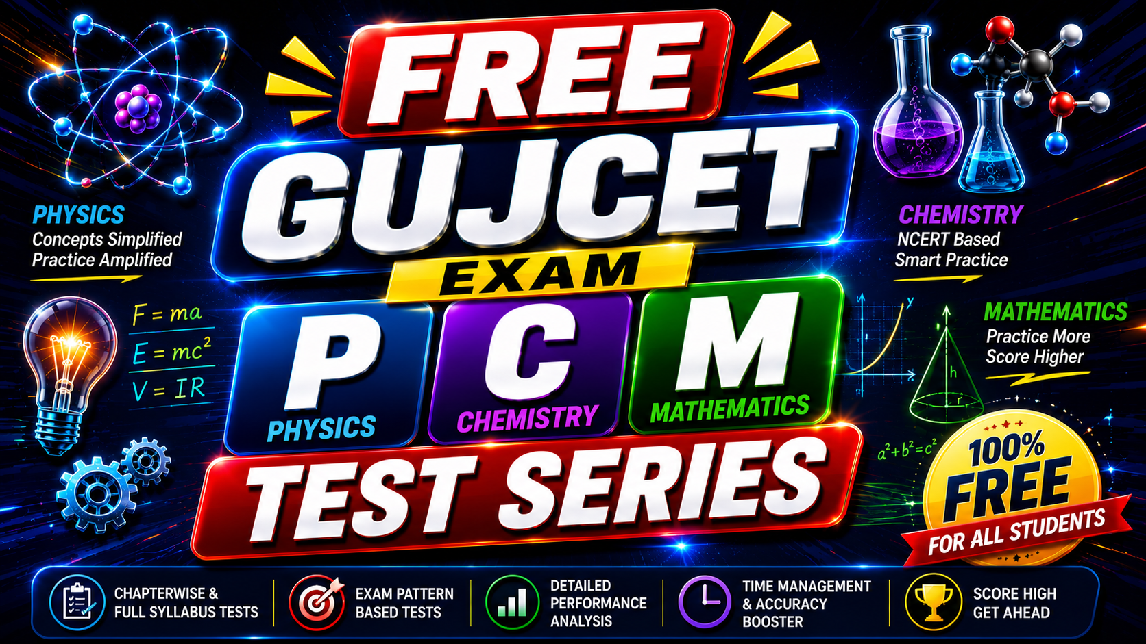 GUJCET PCM