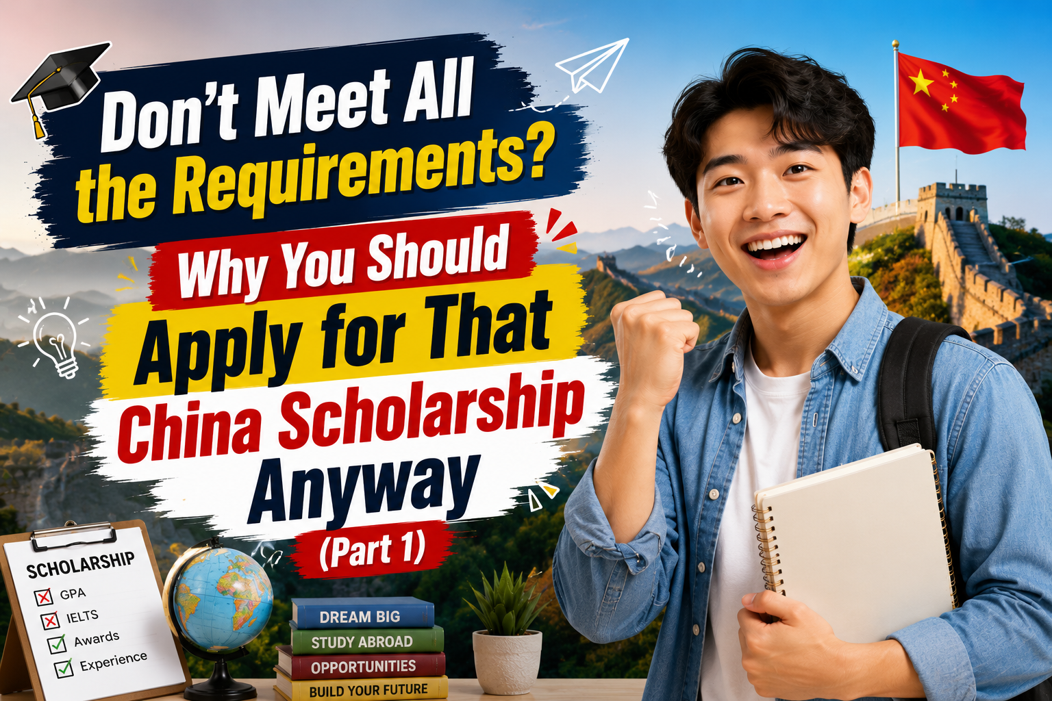 Don’t Meet All the Requirements? ? Why You Should Apply for That China Scholarship Anyway (Part 1)